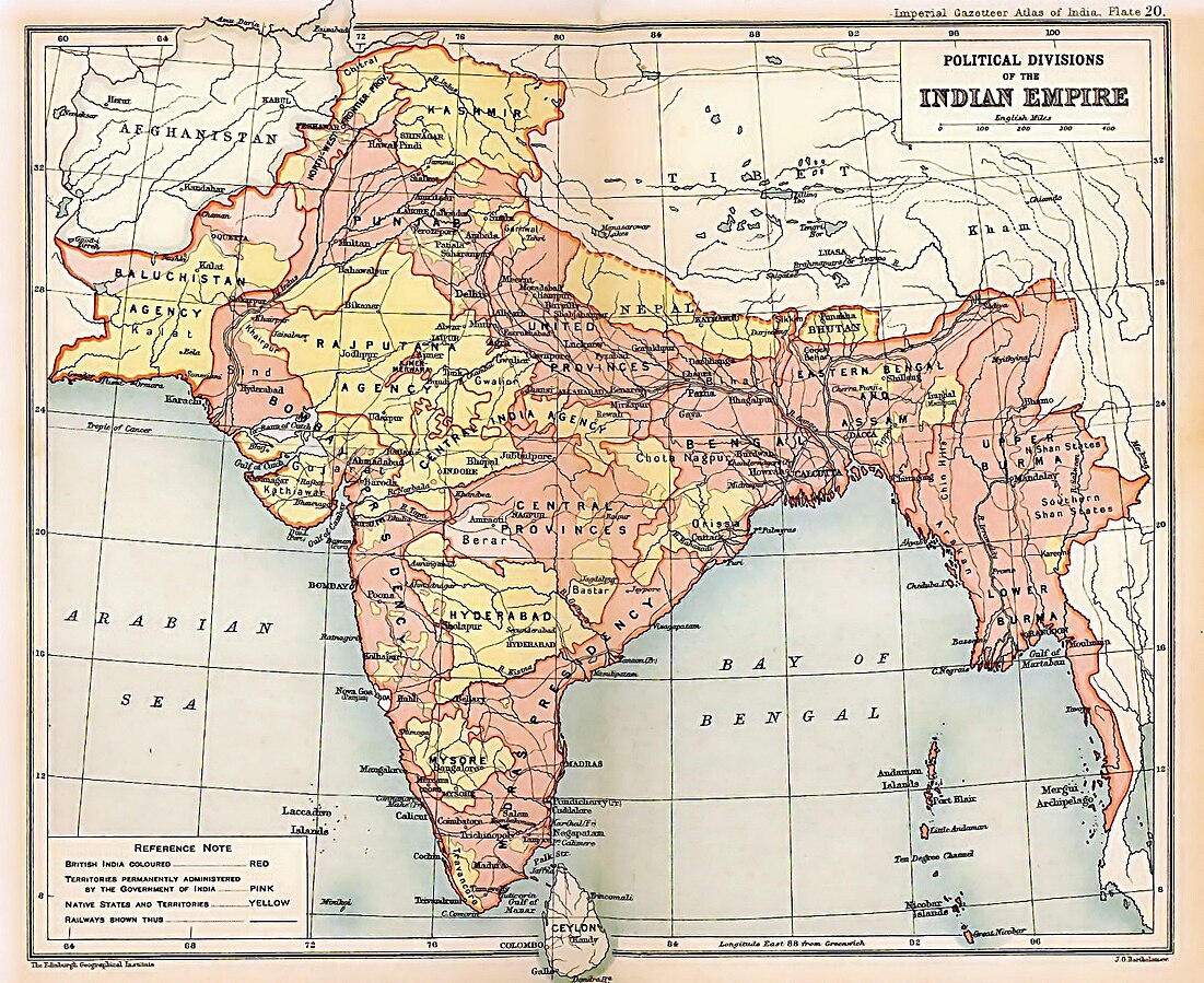 1909N̉p̃Ch鍑n}iwImperial Gazetteer of Indiaxj